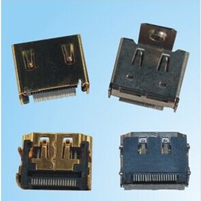 深圳HDMI A TYPE 母座 端子SMT型 外殼DIP型