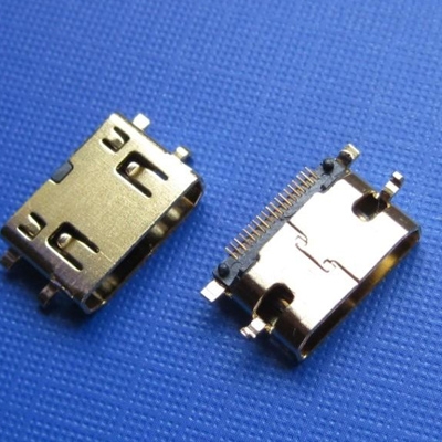 深圳HDMI C TYPE SMT 母座 Sinking0.8MM型