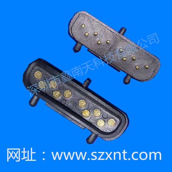 深圳POGO PIN 10PIN 母座 XNT-POGO-F10P-M