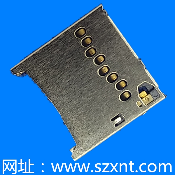 臺(tái)灣TF 超薄卡座 1.32高 帶CD PIN