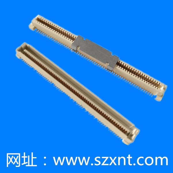 FCI板對(duì)板連接器雙排60PIN 0.8間距