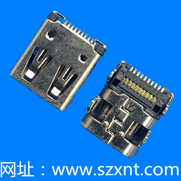 深圳MICRO HDMI 外殼DIP 端子SMT