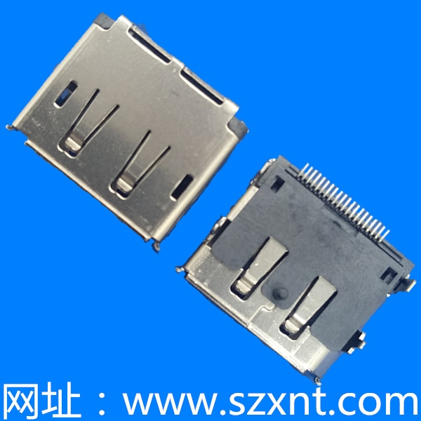深圳HDMI DP20Pin 前插后貼