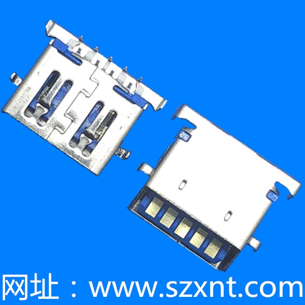 深圳USB 3.0 沉板2.84 斜口