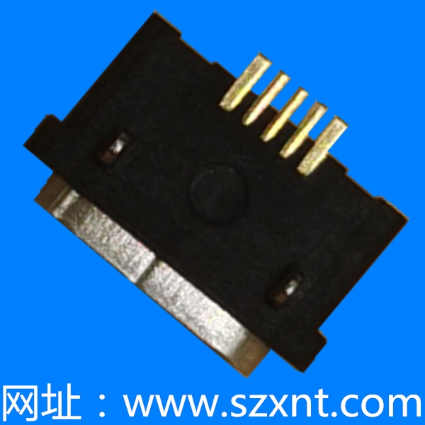 臺(tái)灣MICRO USB 板上平口 防水 長(zhǎng)頭