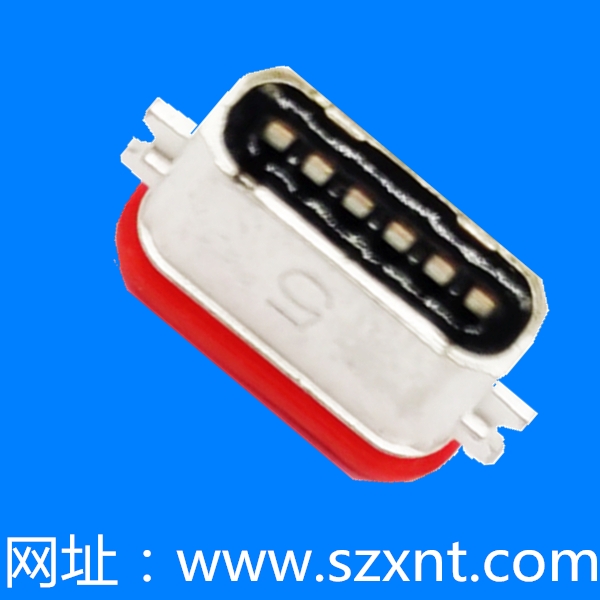 深圳TYPE C 6P沉板兩腳 鋅合金外殼