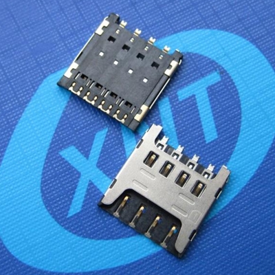 昆山microSim No-push type 8pin （H=1.50）