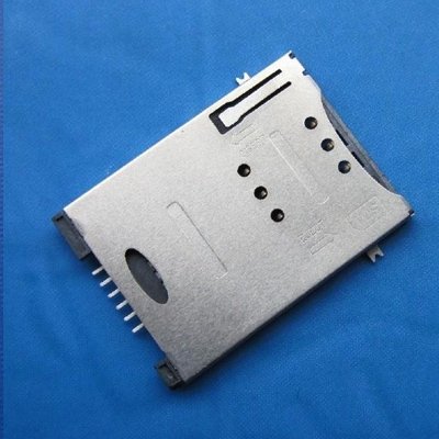 吳中SIM card push type 6pin